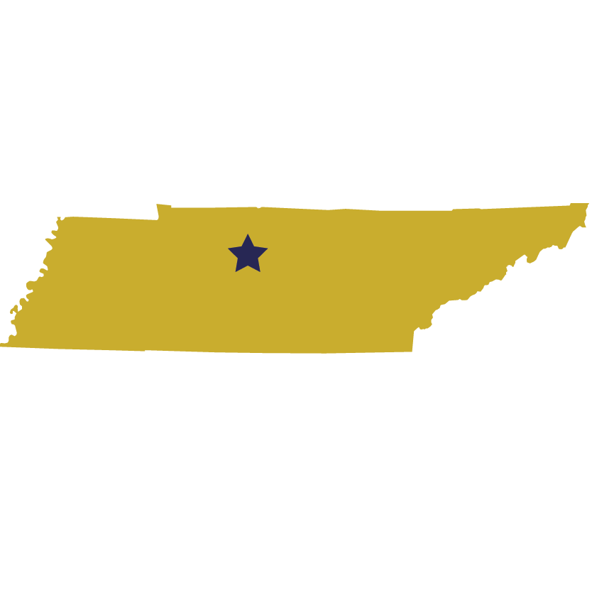 Boundaries of the Tennessee Bureau of Investigation Dangerous Drugs Task Force jurisdiction