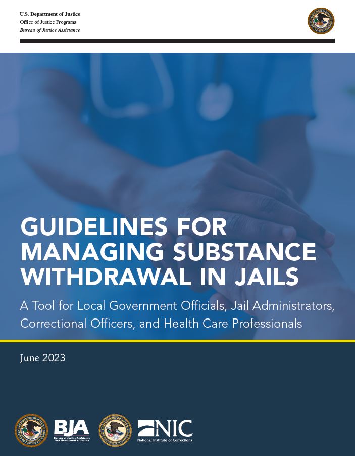 Guidelines for Managing Substance Withdrawal in Jails