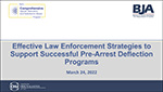 Thumbnail for Effective Law Enforcement Strategies to Support Successful Pre-Arrest Deflection Programs