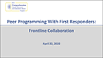 Thumbnail for Peer Programming With First Responders: Front Line Collaboration