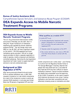 Thumbnail for DEA Expands Access to Mobile Narcotic Treatment Programs