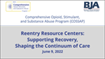 Thumbnail for Reentry Resource Centers: Supporting Recovery, Shaping the Continuum of Care